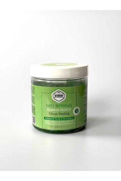 Bathqueen Mid Spring Peeling Magnesium (Epsom Salt) Based Body Peeling