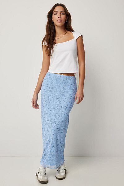 Ardene Mesh Maxi Skirt