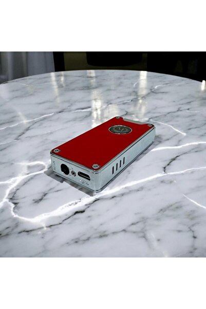 Myon Paris Myon 2 Pürmüz Alev Pilli Şarjlı Puro Çakmağı Kırmızı