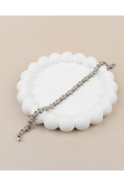 Portakal Esintisi Xuping Zirkon Taşlı Örgü Bileklik