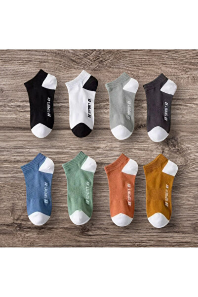 Marlin 8 Çift Yazlık Erkek Sport Patik Çorap (TER EMİCİ,NEFES ALABİLEN)
