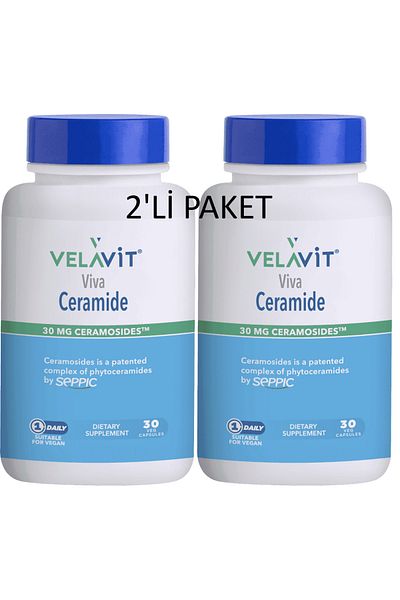 Velavit Viva Ceramide 30 Capsules 2 Pack