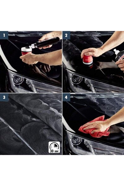 Sonax Renkli Nano Parlatıcı Ve Koruyucu Cila Siyah 250 ml