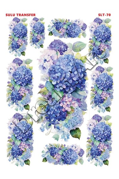 Buhobi كروكوس نقل مائي خفيف SLT070 25x35 سم