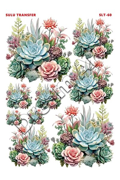 Buhobi Çiğdem Işık Sulu Transfer SLT060 25x35cm
