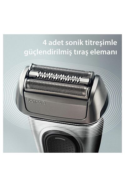 Braun series 8 8517s - WeT and Dry shaver