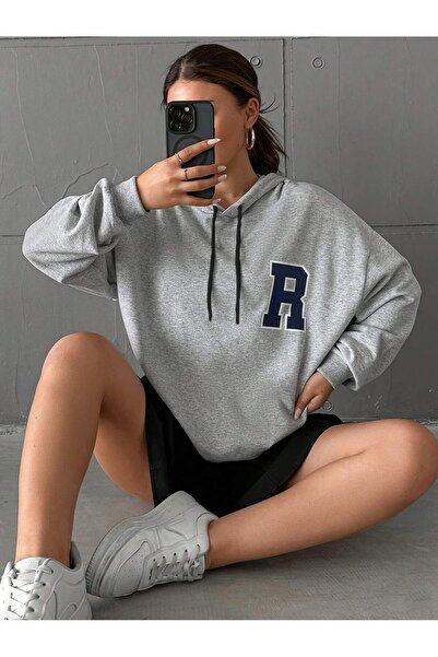 MODAVİBE ModaVibe Φούτερ από βαμβάκι και πολυεστέρα |   Κομψές και Άνετες Επι...