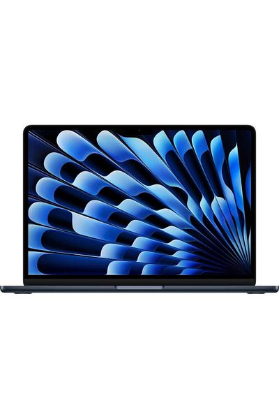 Apple ماك بوك اير 13 بوصة: شريحة Apple M4 مع وحدة معالجة مركزية 10 أنوية ووحدة معالجة رسومية 8 أنوية وذاكرة 16 جيجابايت وذاكرة SSD 256 جيجابايت Midnight Eng KB (2025)