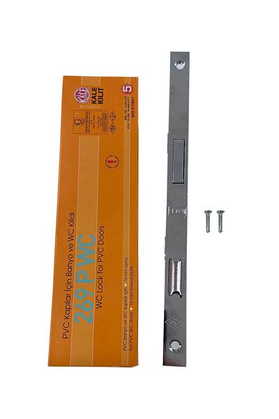 KALE 269 Pvc 35 Mm Bathroom and WC Lock for PVC Doors