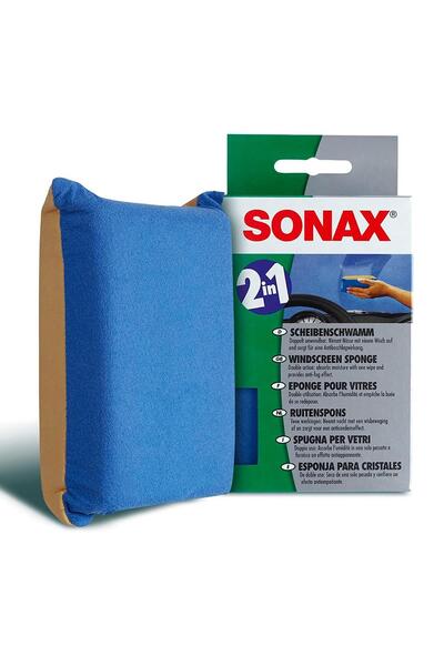 Sonax Cam Temizleyici Buğu Önleyici Sünger