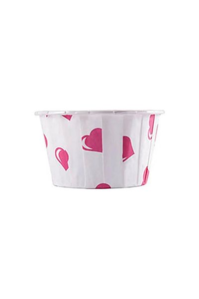 Dolphin Disposable market heart polka dot muffin cake capsule 50pcs