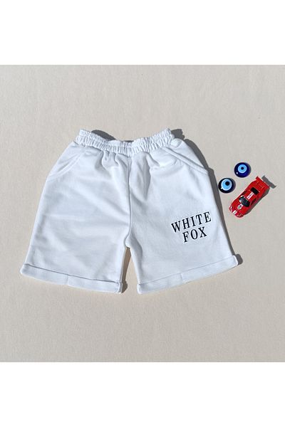 siyalife Printed Unisex Children's Shorts with Elastic Waist and Pockets
