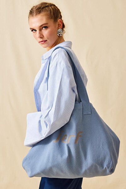 Jerf Aura Aktif Yaşam Kanvas Çanta Mavi