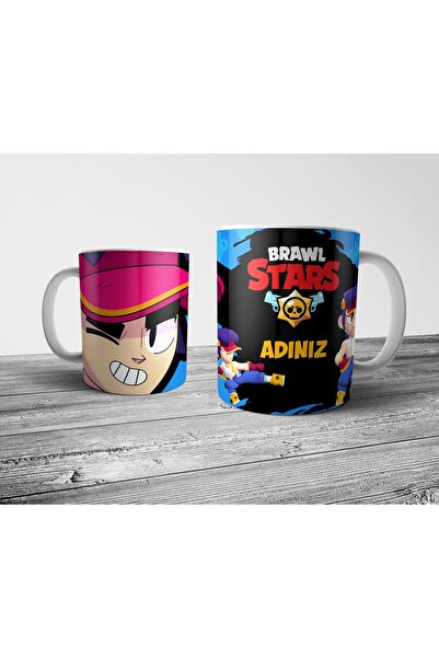 Pixxa Brawl Stars Fang Kişiye Özel İsimli Kupa Bardak