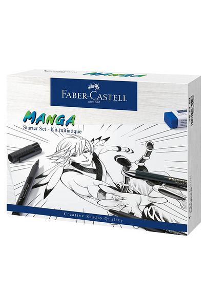 Faber Castell Set Pitt Artist Manga Starter Faber-Castell