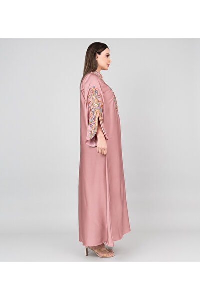 IKKXA Modern Embroidery Jalabiya