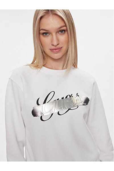 Guess Cn Logo Kadın Sweatshirt