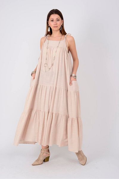 Park Moda AN10588 ΦΟΡΕΜΑ ΦΟΡΕΜΑ ΜΕ ΣΤΡΑΓΓΙΑ ΜΕ ΤΟΝ ΑΠΟ ΤΟΝ ΩΜΟ