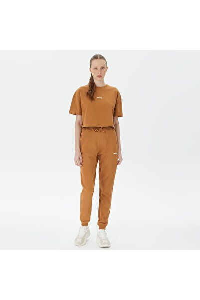 United 4 UNITED4 Kadın Kahverengi Eşofman Altı