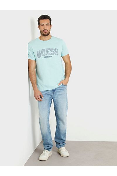 Guess Ανδρικό T-shirt με κανονική εφαρμογή