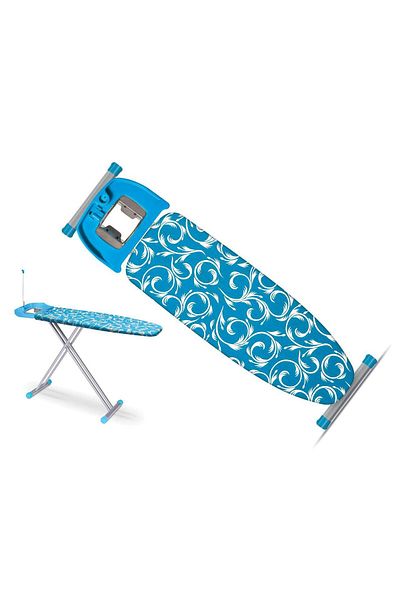 ertone Žehlicí prkno Berro G115M, 45x126 cm, 4 úrovně nastavení, nastavitelná délku 60-90 cm, kovová podpěra
