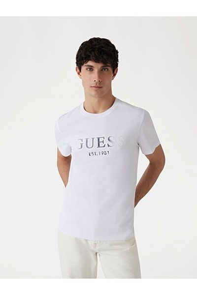 Guess Ανδρικό T-Shirt Ss Cn Sprayed