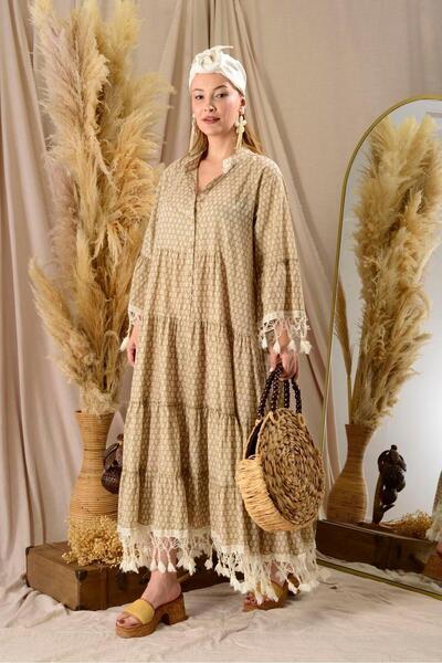 Park Moda AN10384 ΦΟΡΕΜΑ ΜΑΡΙΝΑΣ ΜΕ ΛΕΠΤΟΜΕΡΗ ΦΟΥΝΤΑ