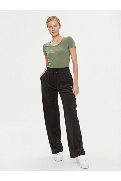 Guess Green Crew Neck Women's T-Shirt - W4Ri33J1314-G831