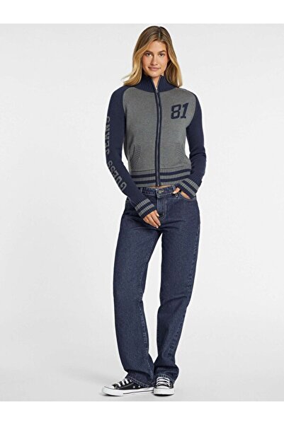 Guess Jeans Kadın Yün Karışımlı Triko