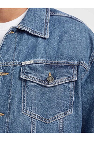 Guess Jachetă de blugi pentru bărbați