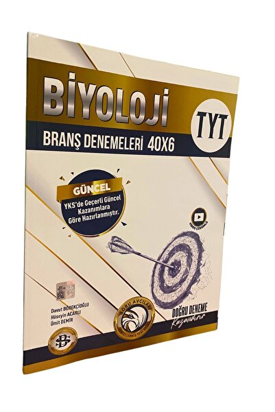 SARMAL YAYINLARI TYT DENEME 40 LI BİYOLOJİ DENEME