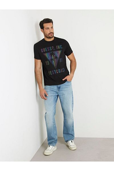 Guess Ανδρικό T-Shirt Slim Fit Iridescent