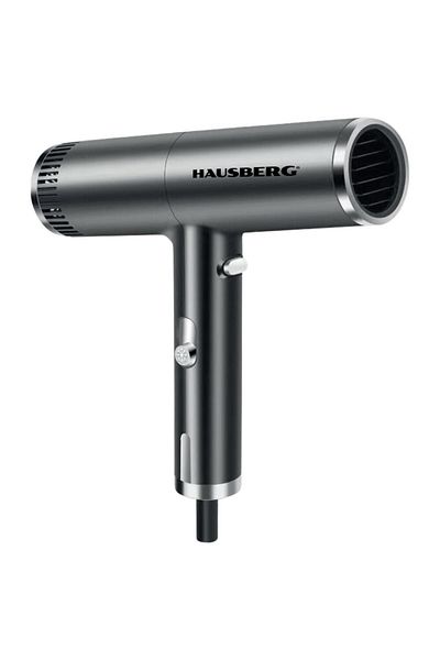 Hausberg Uscator de par HAUSBERG HB-261GR, 1200W, 2 viteze, 3 trepte de incalzire, gri
