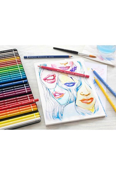 Faber Castell Set of 36 Faber-catell Polychromos Colored Pencils