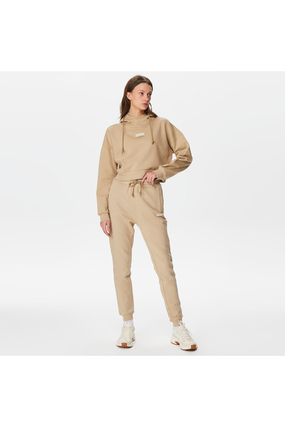 United 4 UNITED4 Kadın Krem Eşofman Altı