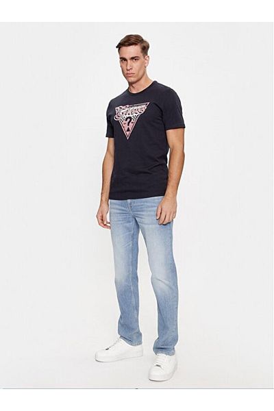 Guess Triangle Guess Men's Regular Fit T-Shirt
