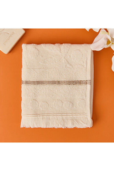 Evidea Πετσέτα χεριών Soft Zeleno - Κρεμ - 30x50 cm