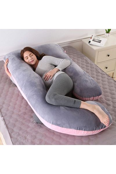 COOYA Pregnancy Pillows, U Shaped Full Body Maternity Pillow for Side Sleeping - Support for Back, Legs