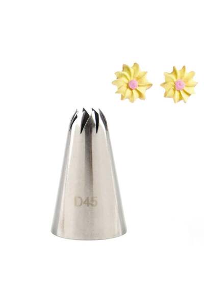 Siliko World حقيبة تقطيع الكريمة من الستانلس ستيل 1 قطعة + 4 أكياس مخفوقة