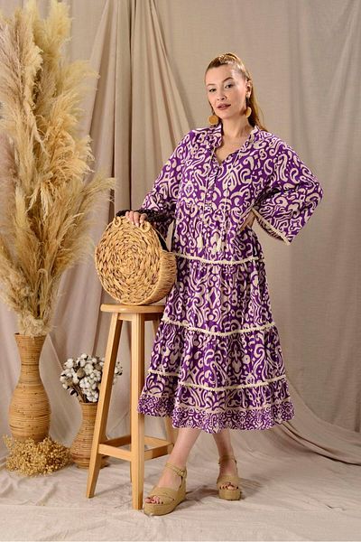 Park Moda AN10384 ΦΟΡΕΜΑ MARIN POMPOM ΛΕΠΤΟΜΕΡΗ