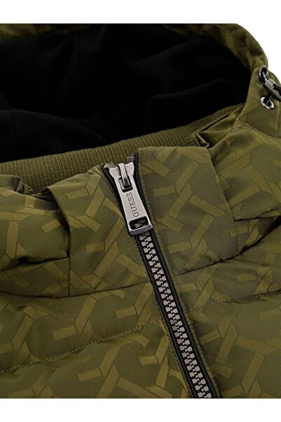 Guess Monogram Erkek Mont