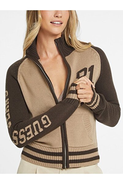 Guess Jeans Kadın Yün Karışımlı Triko