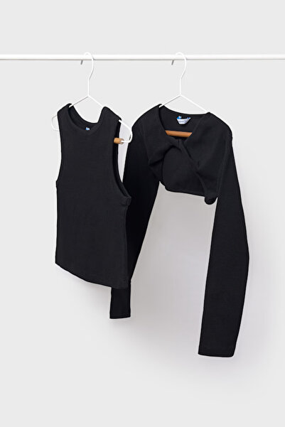 MAYORAL 06150-34 مجموعة مزدوجة سوداء