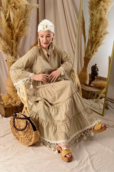 Park Moda AN10384 ΦΟΡΕΜΑ ΜΑΡΙΝΑΣ ΜΕ ΛΕΠΤΟΜΕΡΗ ΦΟΥΝΤΑ