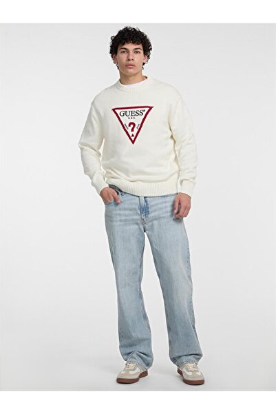 Guess Men's White Knitwear M4Br32Z3Hm1-G293