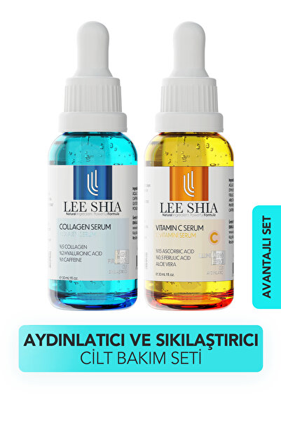 Lee Shia Aydınlatıcı ve Sıkılaştırıcı Cilt Bakım Seti
