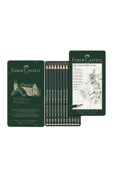 Faber Castell Set Arta Graphite Pencil Castell 9000 Faber-castell