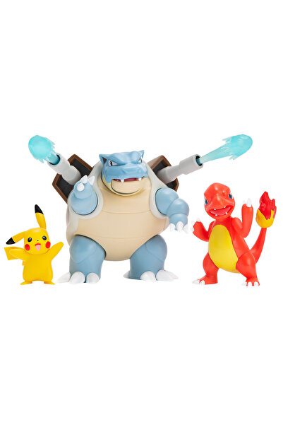 Pokemon Battle Aksiyon Figür ve Figür 3'lü Set PKW2579