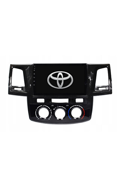 Blueway Toyota Hilux Araç Multimedya Android Ekran Carplay Double Teyp 2+32 9" 08-15 Analog P.Black BLUEWAY