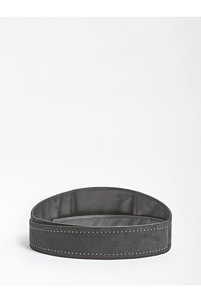 Guess Cureaua de dama din piele intoarsa artificiala Studs